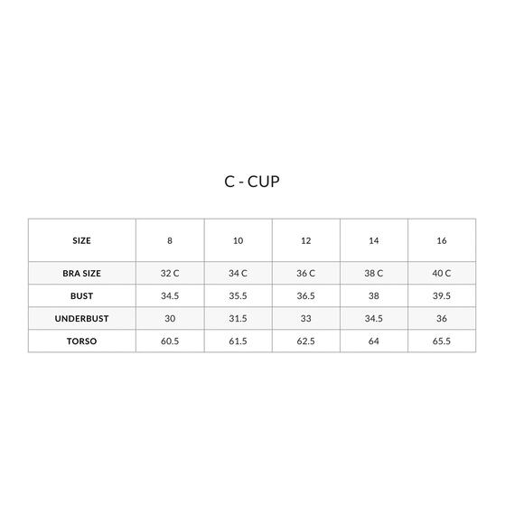 CONTOURS COCO REEF Keepsake Stellar One-Piece Swimsuit  US 14 38C Slate Ble NWT - Picture 12 of 12